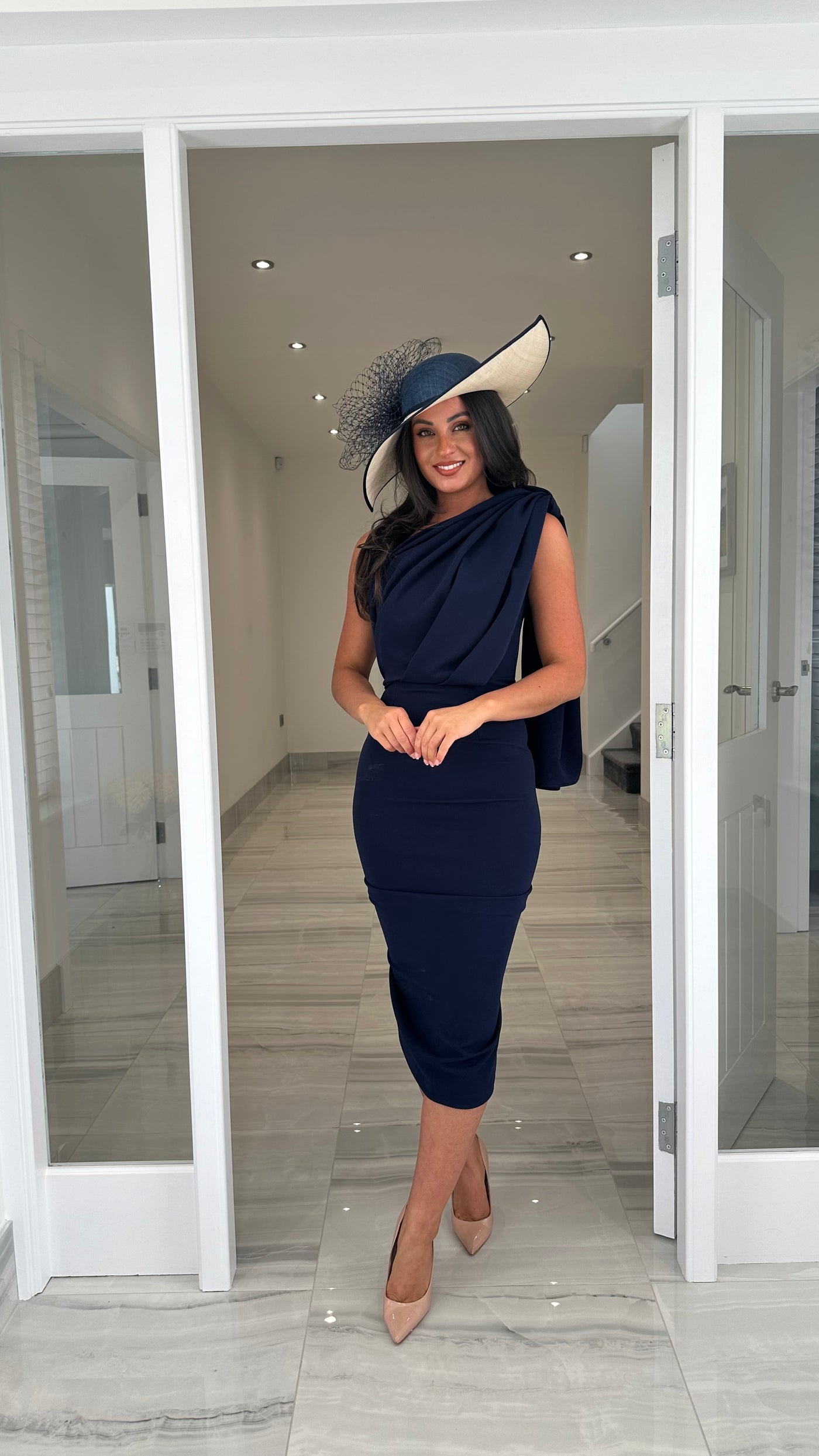 Blue dress uk best sale